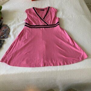 Twist back mini dress